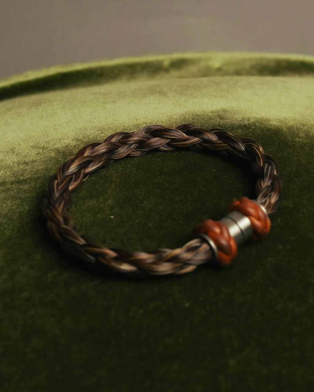 “HERMÈS” 00’s-10’s Crin de cheval horsehair bracelet