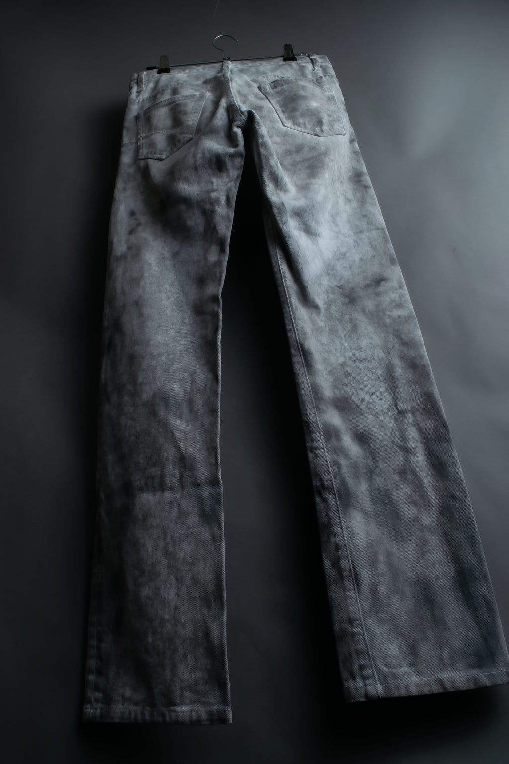 “DIOR HOMME by Hedi Slimane” tie-dye pattern designed denim