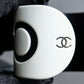 "CHANEL" COCO mark spell engraved bangle