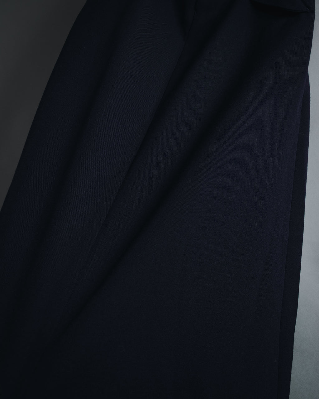 "Robe de chambre COMME des GARÇONS" 99AW asymmetrical panel wrap skirt