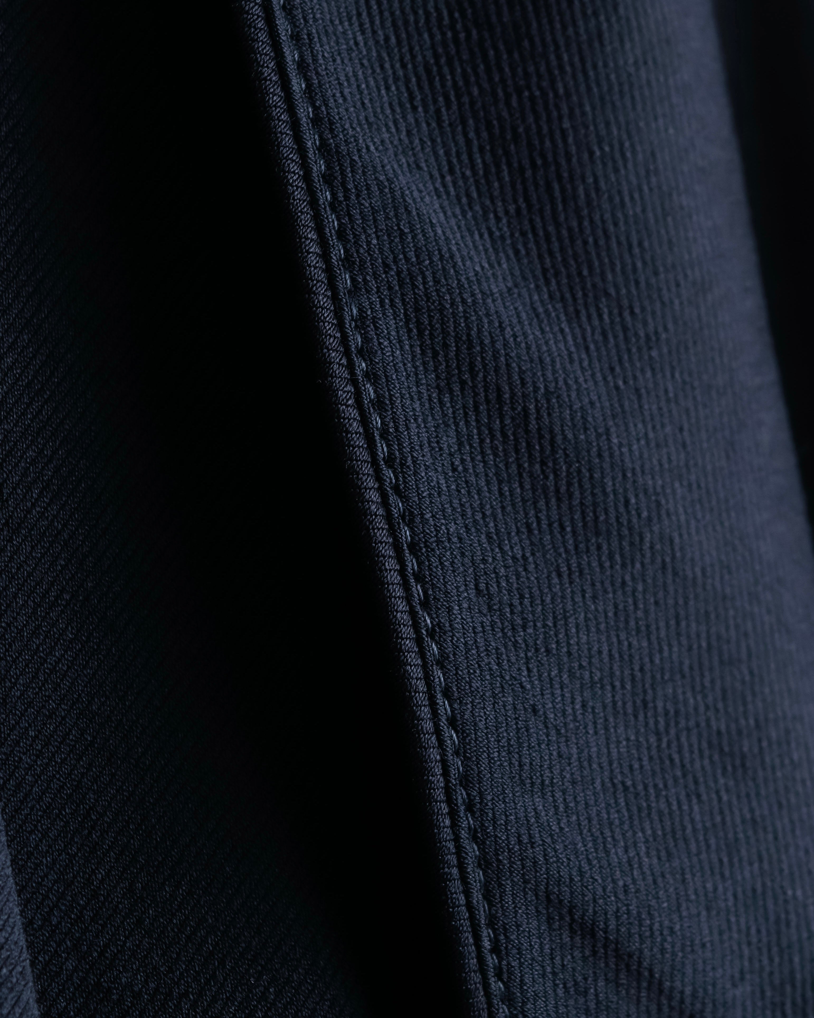 "GUCCI" Shawl collar glossy black jacket