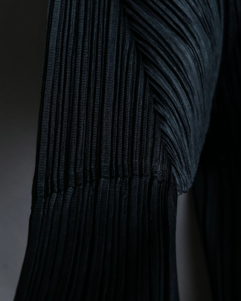 "PLEATS PLEASE ISSEY MIYAKE"
Features sleeve open collar blouse