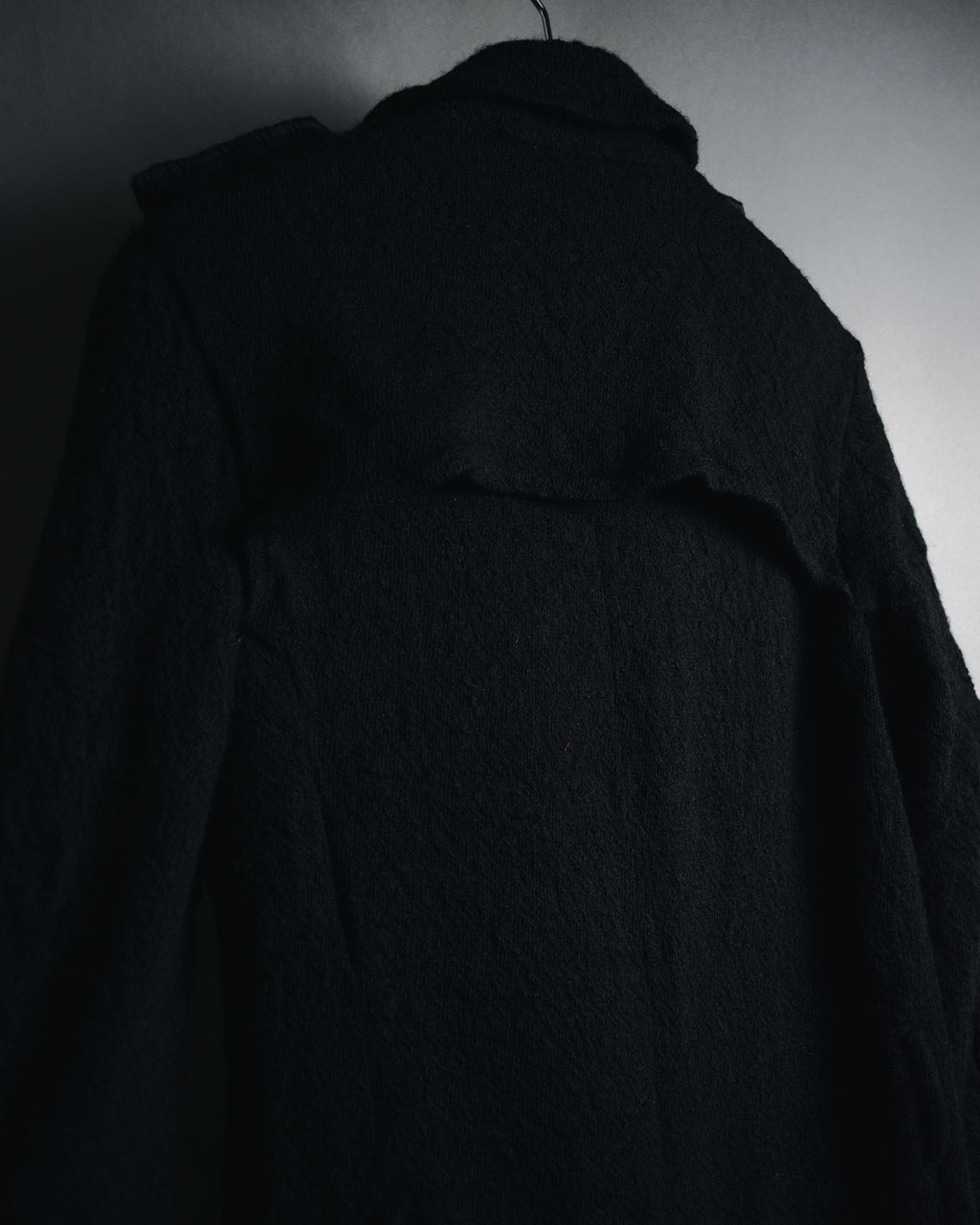 "tricot COMME des GARÇONS" 2007AW shrunk wool trench coat