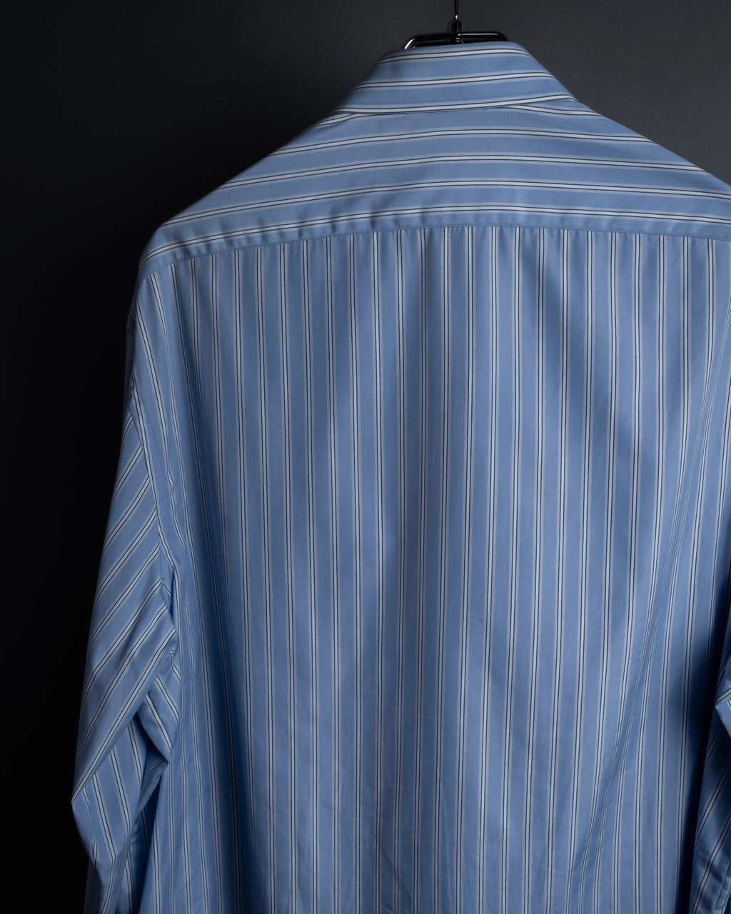 "GUCCI" Michele period brand code embroidered striped shirt