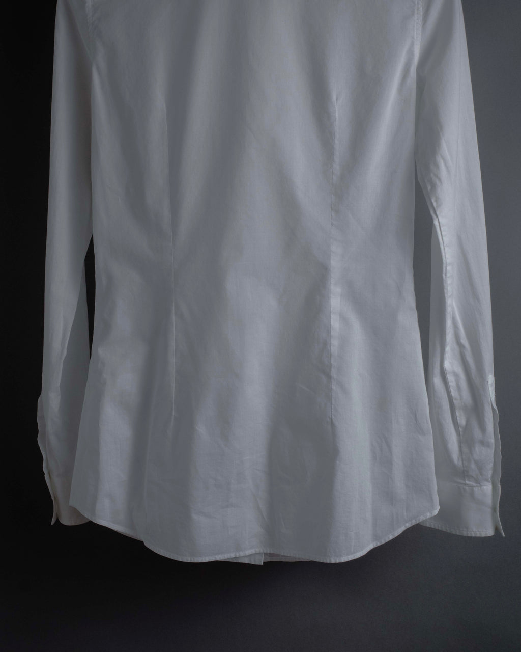 "Dolce & Gabbana" Tiered frill design white shirt