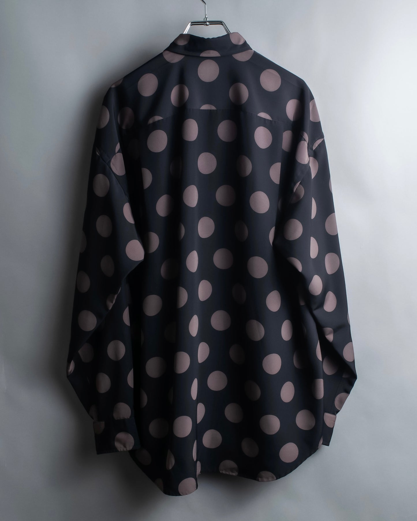 "JOHN LAWRENCE SULLIVAN" 19SS dot pattern oversized shirt