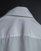 "HERMES" High-quality fine count cotton dress shirt