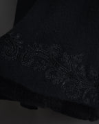 Chaqueta de piel con bordado de cuentas de los años 00 de Ralph Lauren