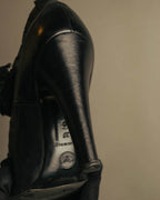 -SPECIAL- “CHANEL“ 2005-06 Paris-New York ruffle leather pumps