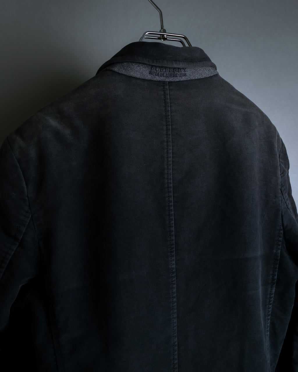 "BURBERRY" Garment dyed faded hunting design coat