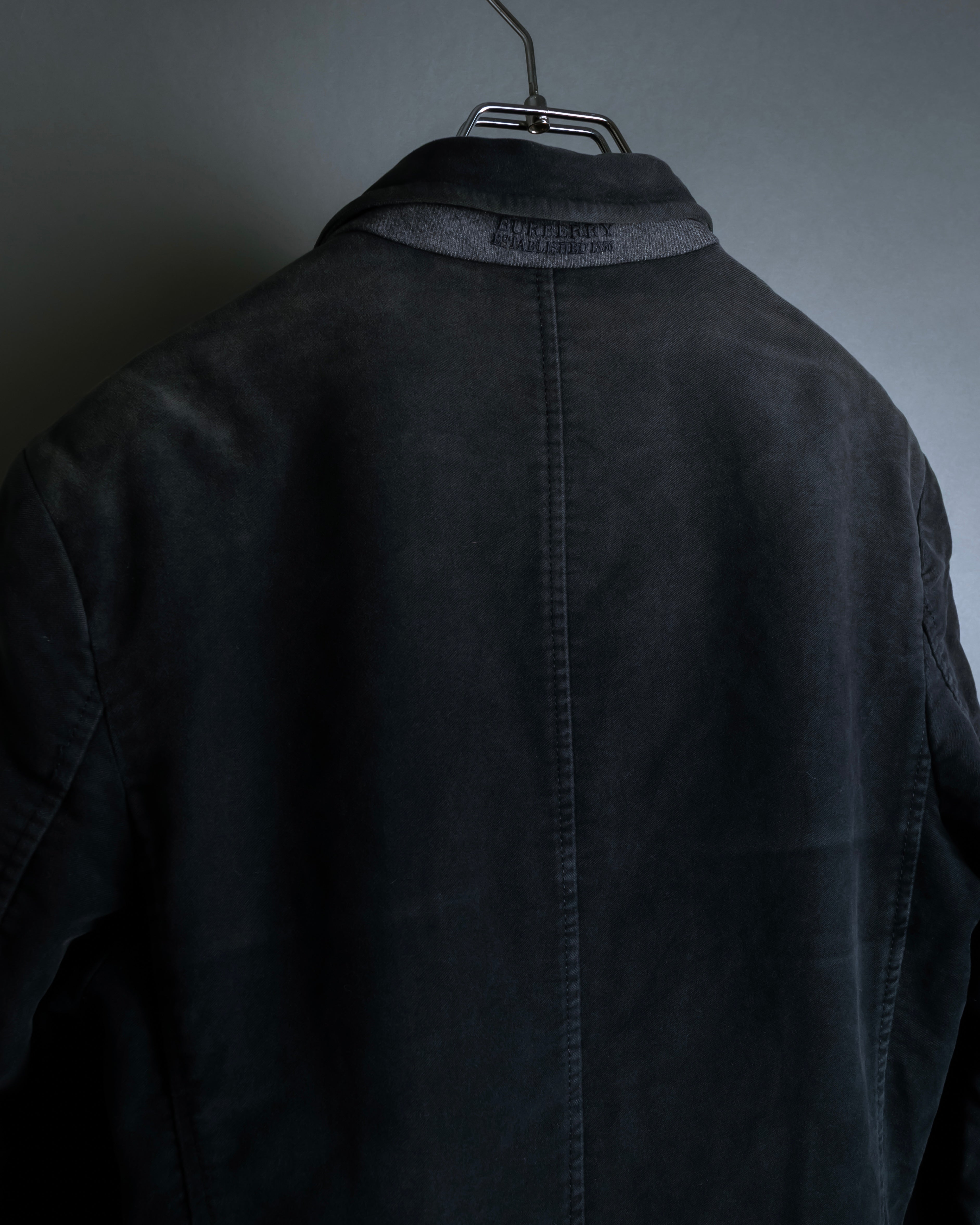 "BURBERRY" Garment dyed faded hunting design coat