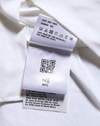 PRADA/ 2021 Thick Collar Oversized Dress Shirt White
