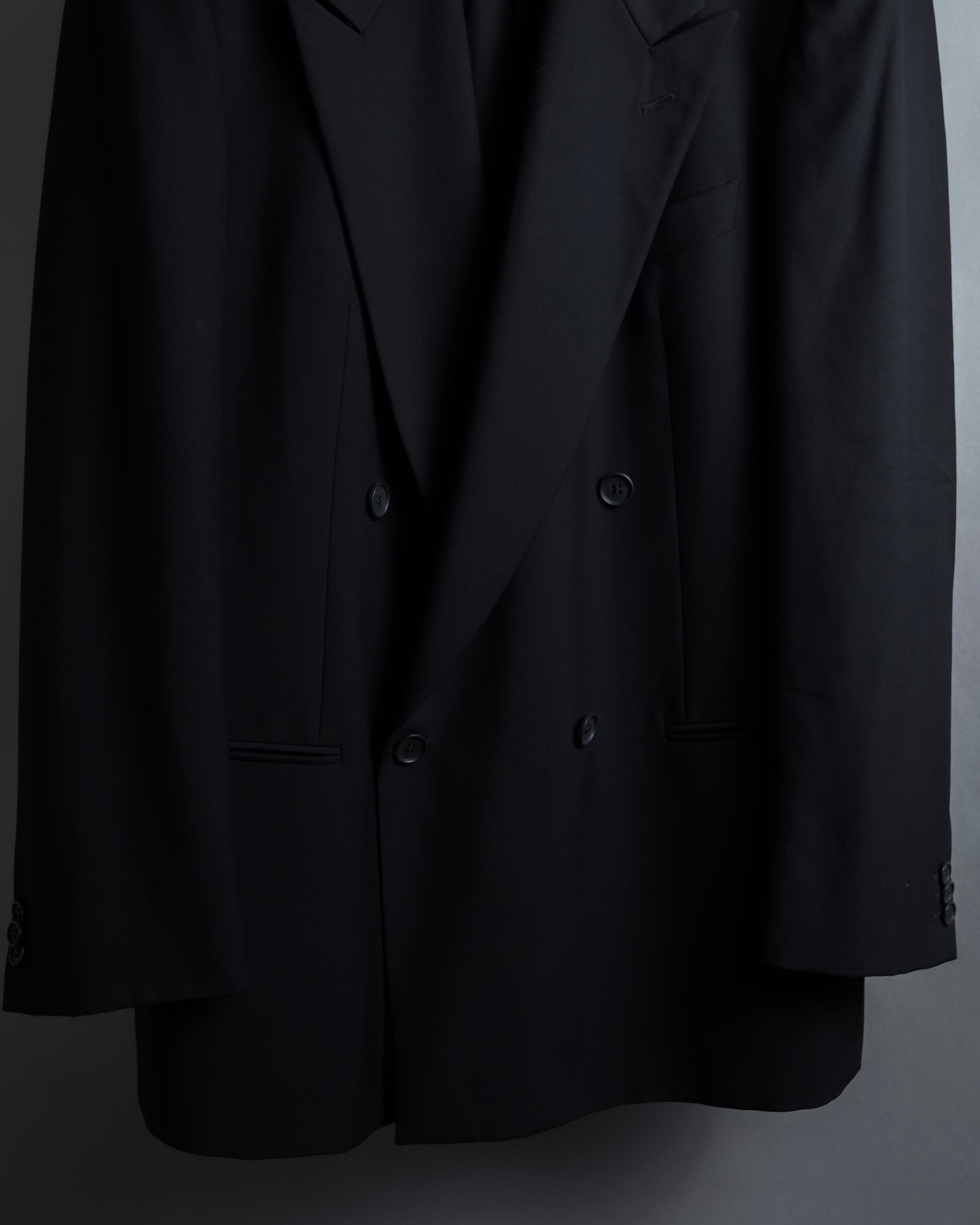 "GIORGIO ARMANI" Double-breasted classic tailoring set up