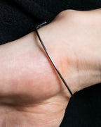 "BOTTEGA VENETA" Mirror top design monotone color bracelet