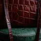 “Jean Paul Gautier” Crocodile-embossed business bag