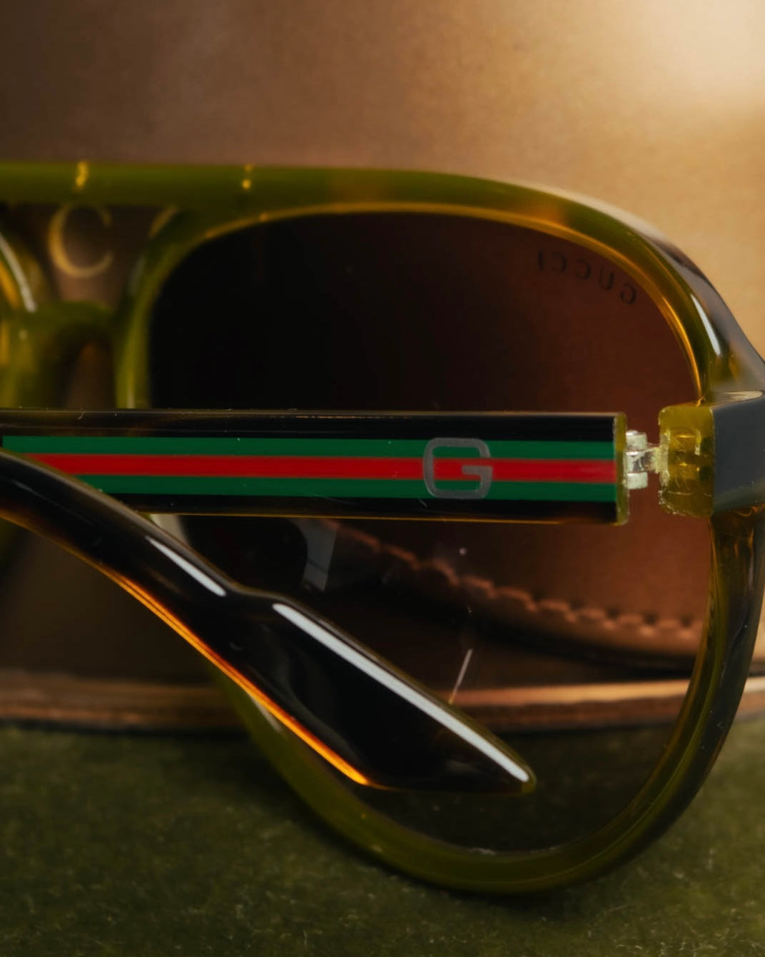 "GUCCI" 00's-10's Iconic aviator sunglasses