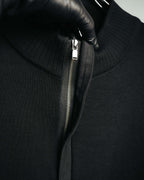 -MOOD Vintage Collections- 00’s Minimal black supima cotton knit