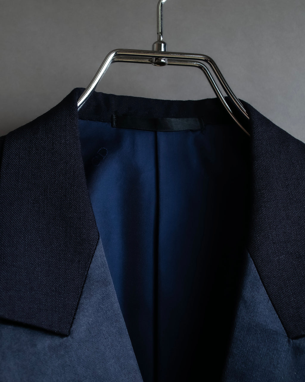 "CHRISTIAN DIOR MONSIEUR" Satin switching design tuxedo dress set up