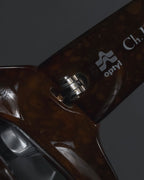 "Christian Dior" 80’s sculptural tortoiseshell optyl sunglasses