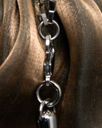 "Dolce &amp; Gabbana" Botanical design silver necklace