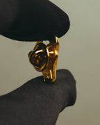 "Crédit Agricole" 90's Gold bull lapel pin