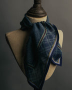"Yves Saint Laurent" Paisley patterned scarf