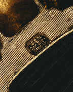"Christian Dior" 1974 Sculptural black pendant necklace