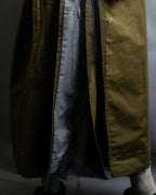 "MAISON MARGIELA" 20AW reconstructed tulle docking trench coat