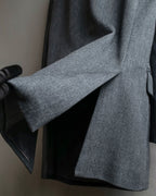 "Christian Dior" Metal button double-breasted tailored jacket