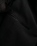 "BALENCIAGA" Structured tailored shawl collar jacket