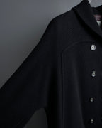 "Valentino Garavani"Shawl collar A-line silhouette long coat