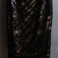 "TADASHI SHOJI" Lace docking sequin design sleeveless long dress