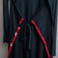 "JEAN PAUL GAULTIER" Separate drawstring design V-neck long length pullover