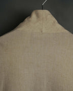 -MOOD Vintage Collections- 90’s-00’s Single button linen blend jacket