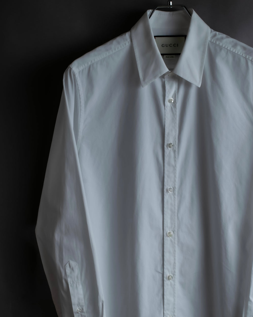 "GUCCI" Michele period regular white shirt