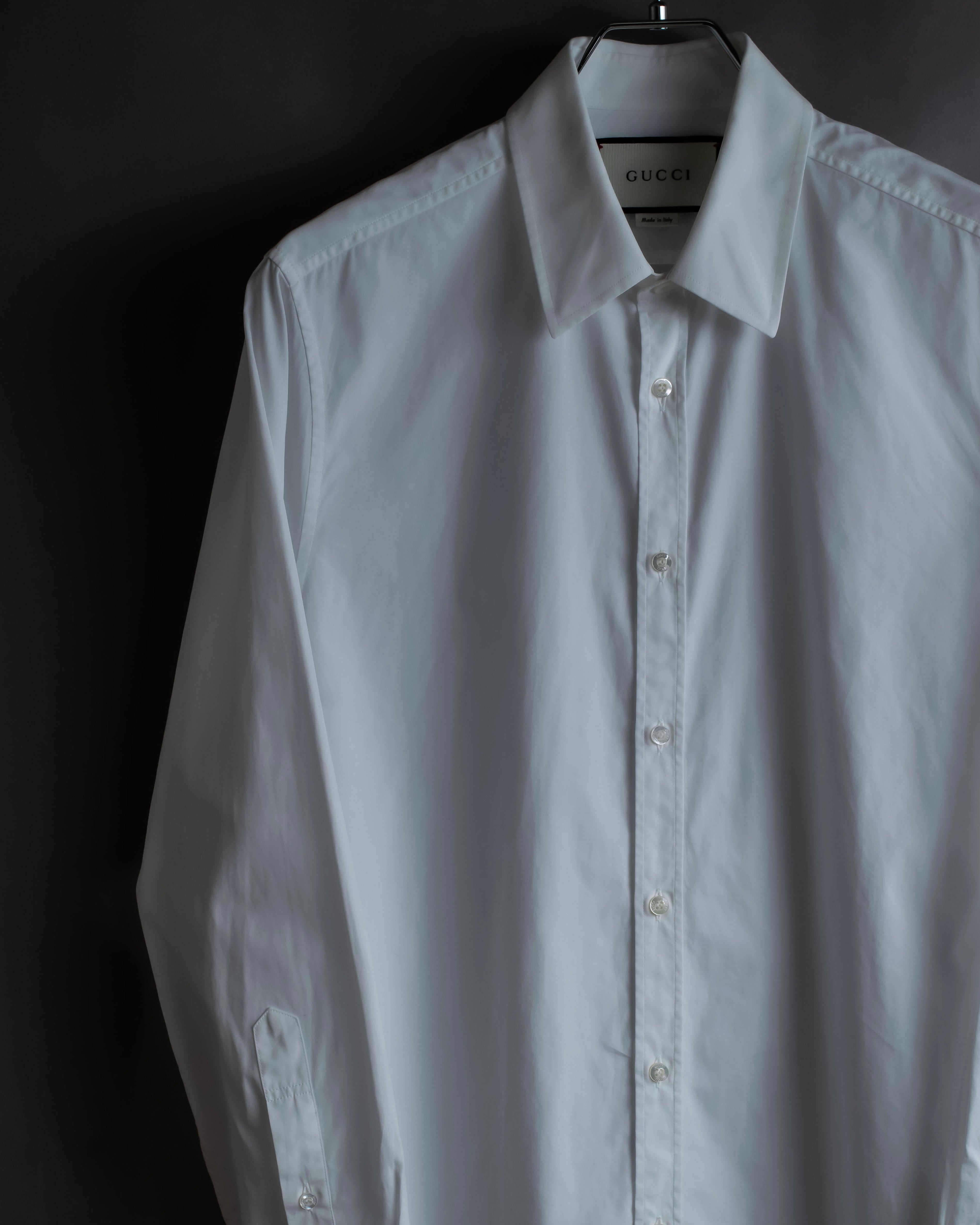 "GUCCI" Michele period regular white shirt