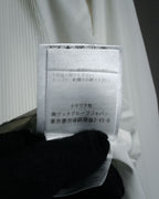 –SPECIAL– "Yves Saint Laurent" 00’s Tuxedo bib-front wing-collar dress shirt