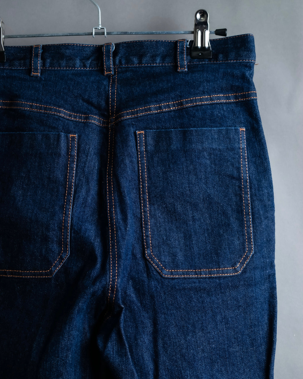 "BOTTEGA VENETA" Wide straight silhouette fisherman denim pants