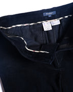 BURBERRY/ Slim Fit Single Breasted Corduroy Set Up Black