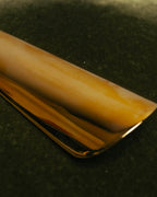 "Salvatore Ferragamo" 80's-00's Gold tone gancini metal shoehorn