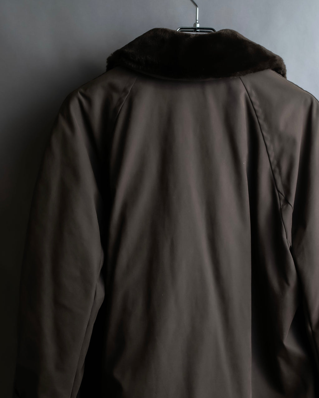 "Weekend Max Mara" Fur collar front zipper blouson