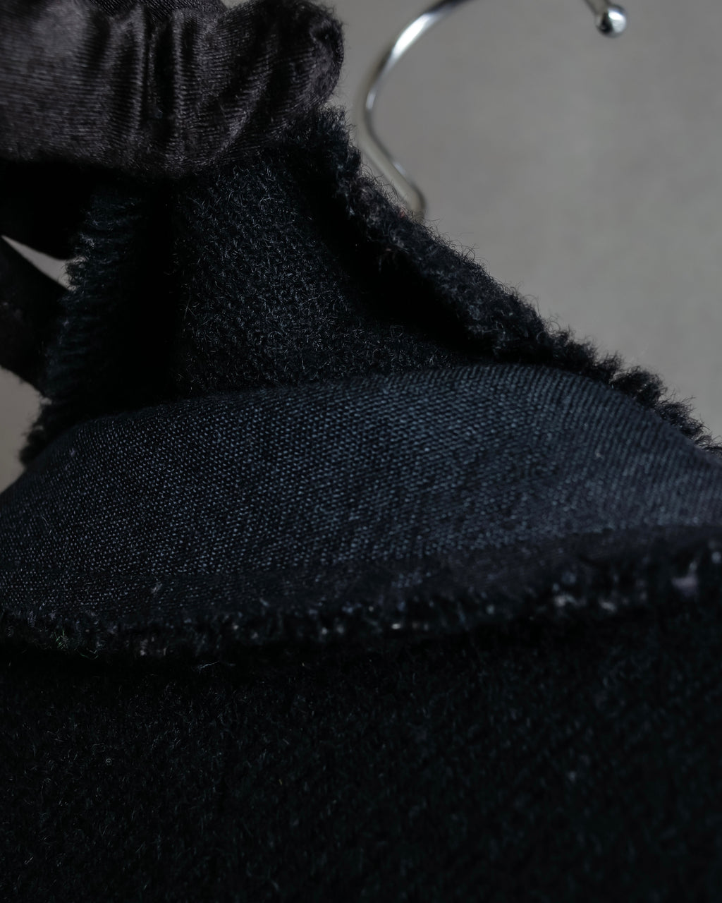"tricot COMME des GARCONS" Fringe cut design tailored jacket