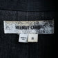 "HELMUT LANG" Fur docking denim switching design zipper best