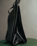 “Salvatore Ferragamo“ 1998-2003 Gancini patent leather handbag