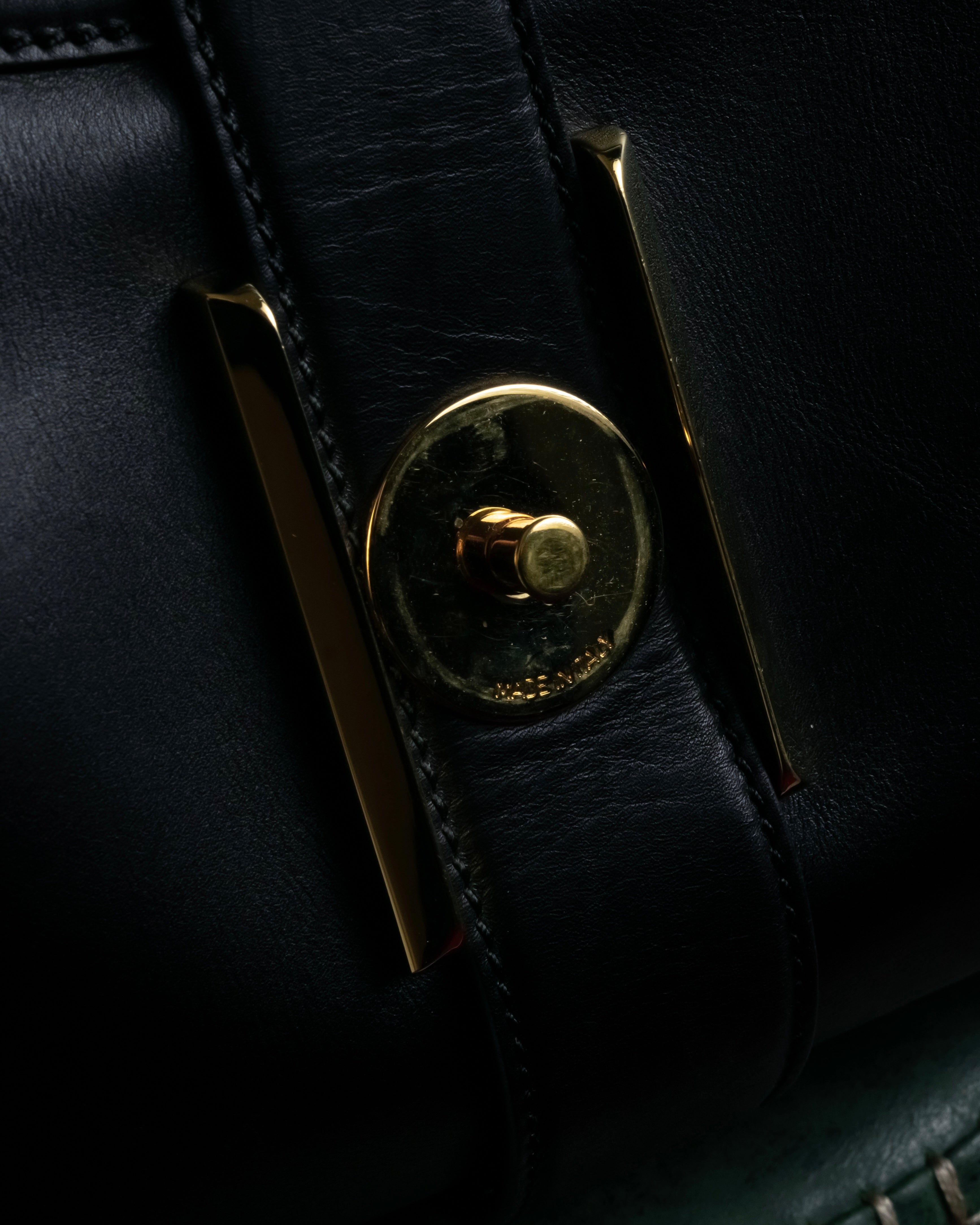 "Salvatore Ferragamo" Vertical gancini drawstring hobo bag