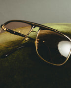 "BALENCIAGA" 80's-90's Oversized aviator sunglasses