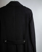 "Max Mara" Stitch design draping chester coat