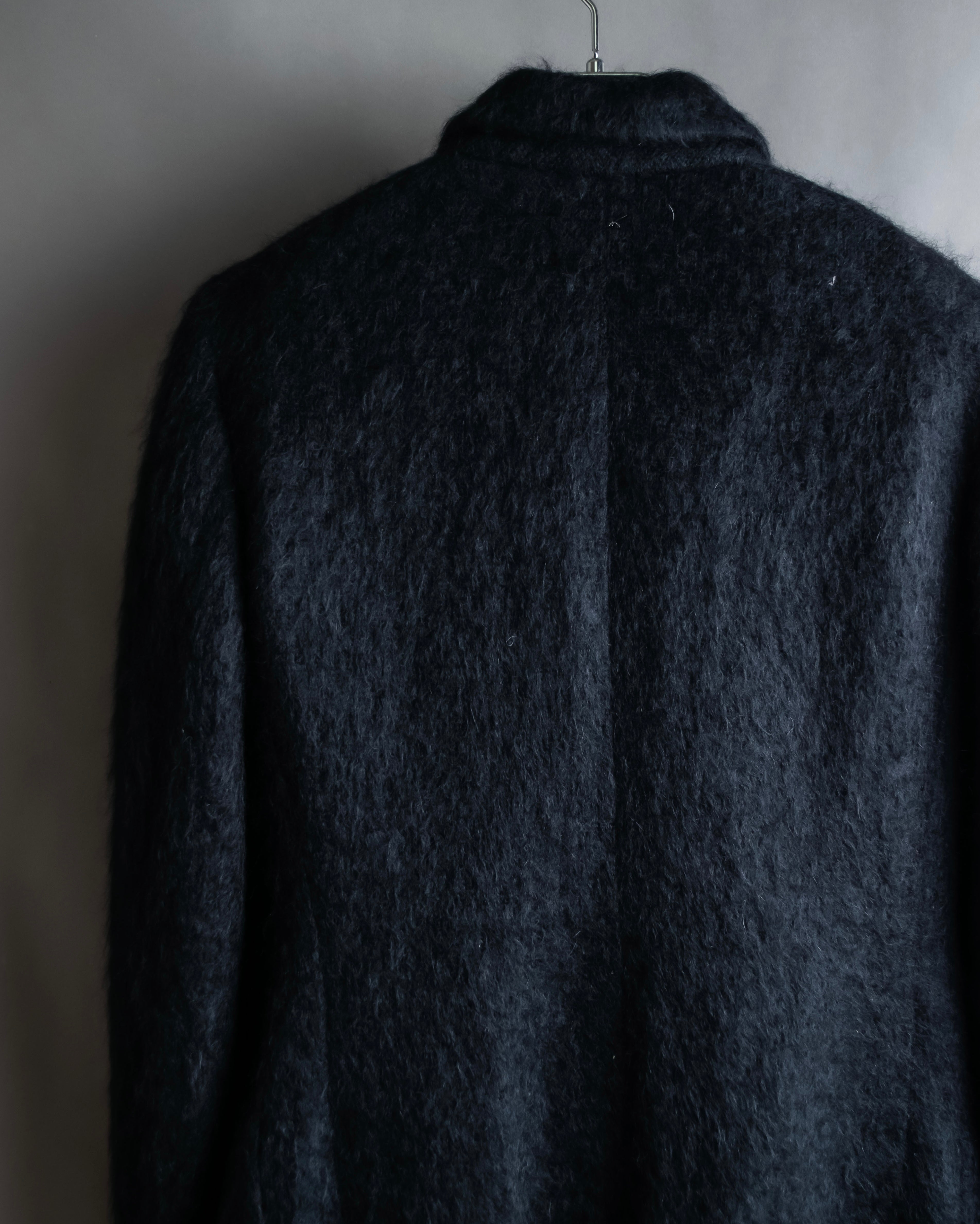 "DOLCE & GABBANA" Lightly brushed shaped tailored jacket