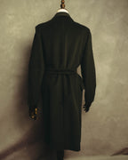 “Max Mara” 00’s Belted angora blend long coat