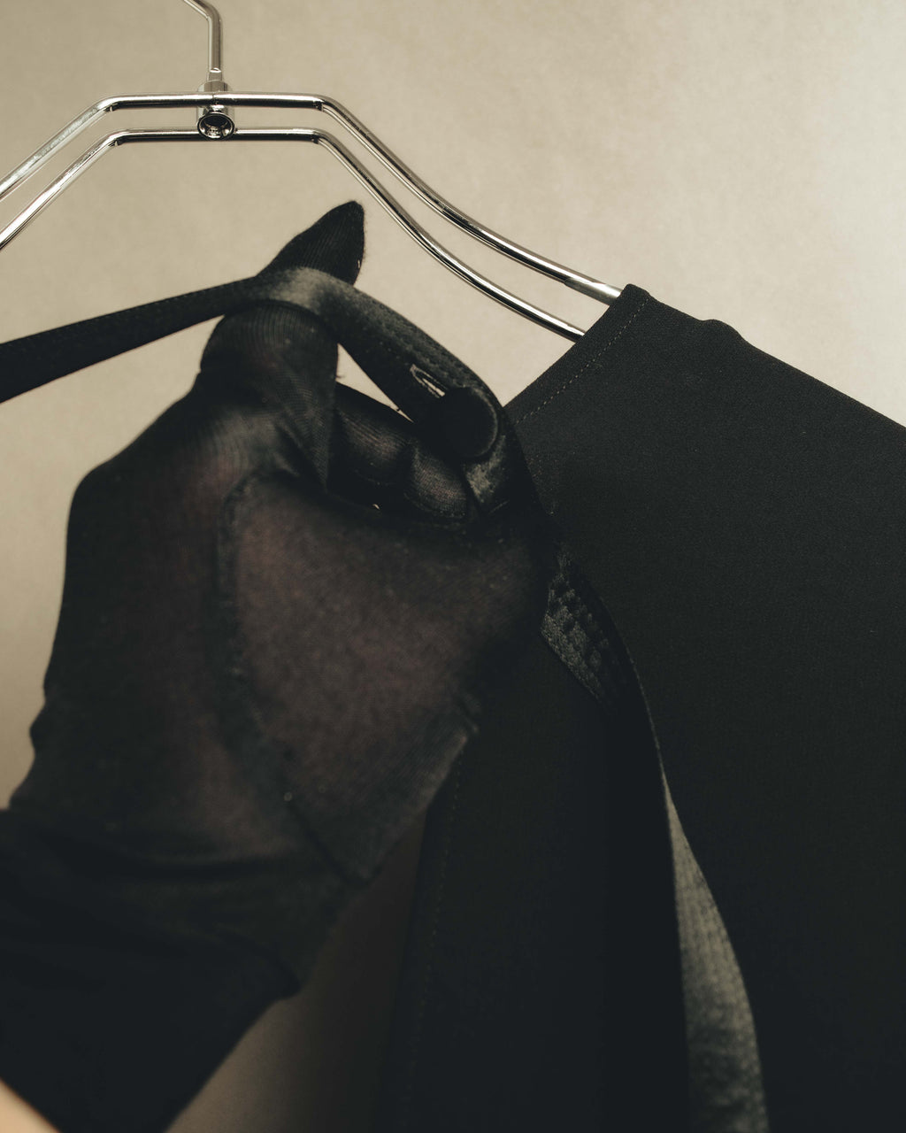 "BURBERRY" 2010's-20's Pleated silk midi dress